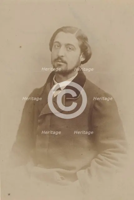 Eugène Paz, journaliste, 1855-1859. Creator: Nadar.