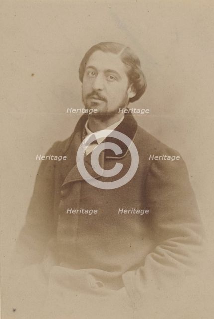 Eugène Paz, journaliste, 1855-1859. Creator: Nadar.