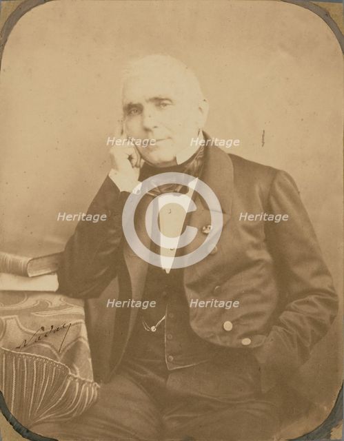 Eugène Scribe, 1855-1859. Creator: Nadar.