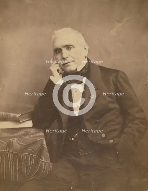 Eugène Scribe, 1855-1859. Creator: Nadar.