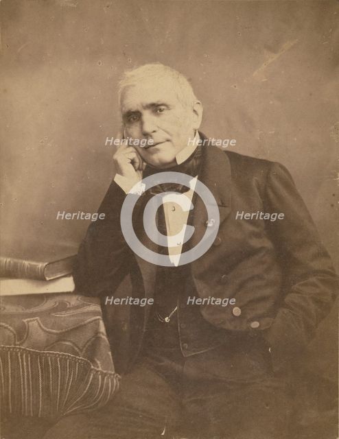 Eugène Scribe, 1855-1859. Creator: Nadar.