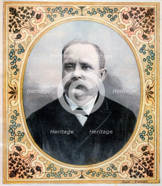 Eugene Turpin, French chemist, 1894. Artist: Unknown
