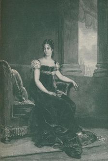 Eugénie Bernardine-Desireé Clary - Mme. Bernadotte; Queen of Sweden 1811, (1896). Artist: R. G. Tietze