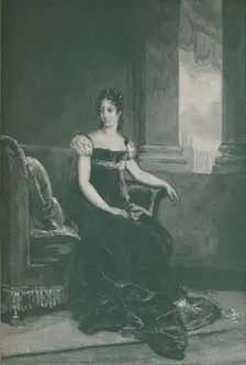 Eugénie Bernardine-Desireé Clary - Mme. Bernadotte; Queen of Sweden 1811, (1896). Artist: R. G. Tietze