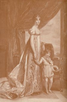 Eugénie-Hortense De Beauharnais - Wife of Louis Bonaparte; Queen of Holland 1807, (1896). Artist: Frank French