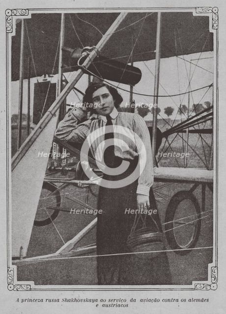 Eugenie Mikhailovna Countess Shakhovskaya (1889–1920), 1913.