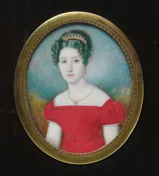 Eugenie Simon, 1827. Creator: Louis Antoine Collas
