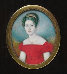 Eugenie Simon, 1827. Creator: Louis Antoine Collas