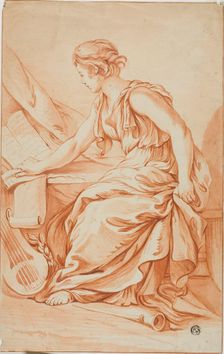 Eulerpe or Clio, n.d. Creator: Unknown