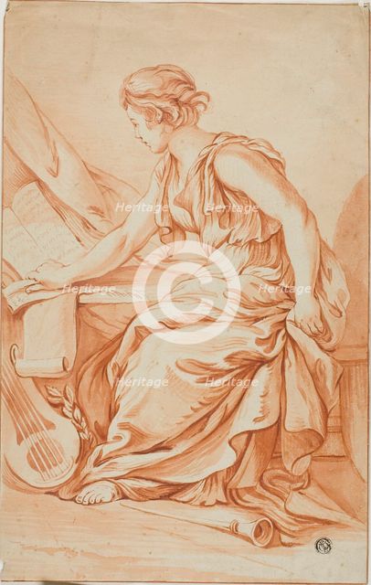 Eulerpe or Clio, n.d. Creator: Unknown.