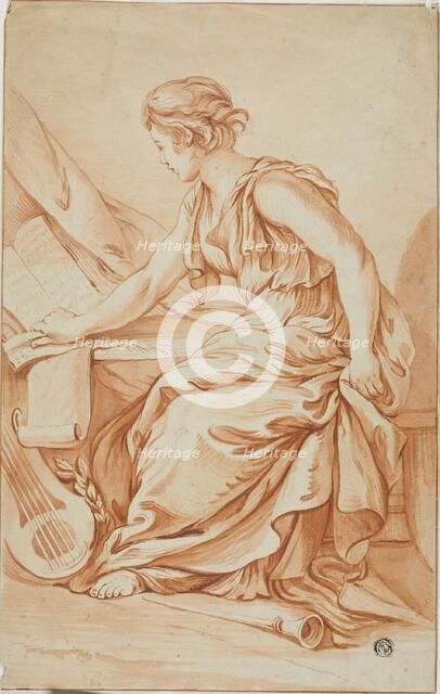 Eulerpe or Clio, n.d. Creator: Unknown.