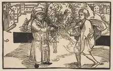 Eunuches, from The Comedie of Terence, 19th century reprint.n.d. Creator: Albrecht Durer