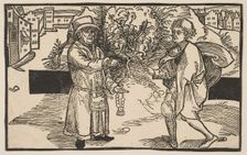 Eunuches, from The Comedie of Terence, 19th century reprint.n.d. Creator: Albrecht Durer