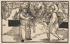 Eunuches, from The Comedie of Terence, 19th century reprint.n.d. Creator: Albrecht Durer