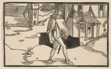 Eunuchus, from The Comedie of Terence, 19th century reprint.n.d. Creator: Albrecht Durer
