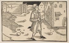 Eunuchus, from The Comedie of Terence, 19th century reprint.n.d. Creator: Albrecht Durer