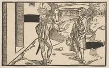 Eunuchus, from The Comedie of Terence, 19th century reprint.n.d. Creator: Albrecht Durer