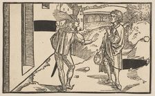 Eunuchus, from The Comedie of Terence, 19th century reprint.n.d. Creator: Albrecht Durer