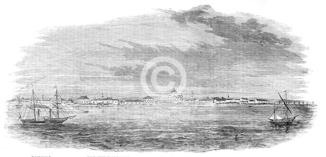 Eupatoria - Landing of the Crimean Expedition, 1854. Creator: Unknown.