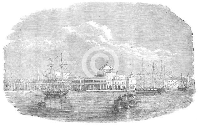 Eupatoria - the Harbour, 1854. Creator: Unknown.
