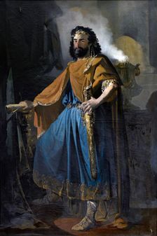 Euric, King of the Visigoths, c1855. Creator: Manuel Rodríguez de Guzmán