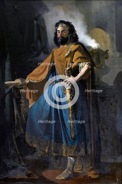 Euric, King of the Visigoths, c1855. Creator: Manuel Rodríguez de Guzmán.