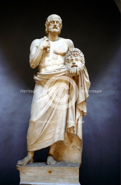 Euripedes, Ancient Greek tragedian. Artist: Unknown