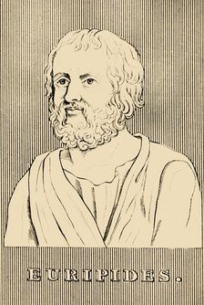 Euripides (c480-406 BC), 1830. Creator: Unknown