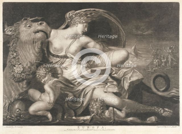 Europa, 1776. Creator: John Raphael Smith.