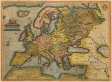 Europae. From Theatrum Orbis Terrarum, 1572. Creator: Ortelius, Abraham (1527-1598)