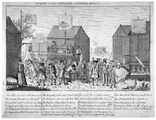 Europe in masquerade, or the Royal farce 1747. Artist: G Foster