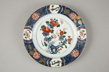 European copy of Chinese Imari plate, 20th century