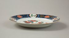 European copy of Chinese Imari plate, 20th century. Creator: Unknown