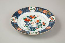 European copy of Chinese Imari plate, 20th century. Creator: Unknown