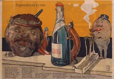 European kitchen , 1914