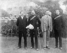 Europeans, Alipore, India, 1905-1906. Artist: FL Peters