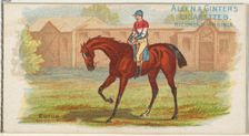 Eurus, from The World's Racers series (N32) for Allen & Ginter Cigarettes, 1888. Creator: Allen & Ginter