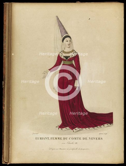 Euryanthe, Late 18th cent.. Artist: Gatine, Georges Jacques (1773-1831)