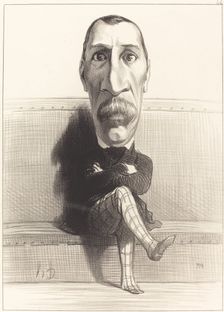 Eus. Isidore Buvignier, 1849. Creator: Honore Daumier