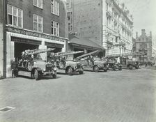Euston Fire Station, No 172 Euston Road, St Pancras, London, 1935