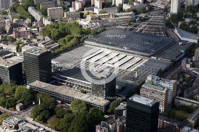 Euston Station, Camden, London, 2012. Artist: Damian Grady.
