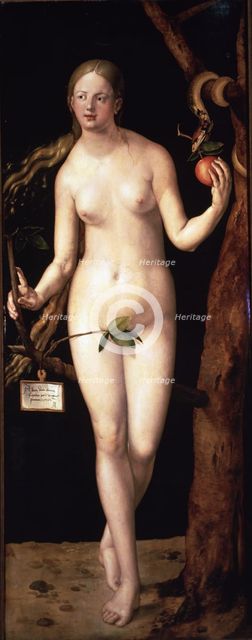  'Eva' oil by Albrecht Dürer.