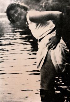 Eva Braun, longtime companion of Adolf Hitler, c1930s-c1940s(?). Creator: Unknown