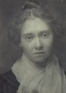 Eva Gamble Walborn, c1900. Creator: Hervey Wilson Minns