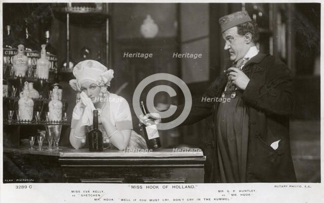 Eva Kelly and GP Huntley, British actors, c1907.Artist: Rotary Photo