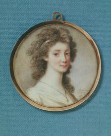 Eva Sophia Piper (1757-1816), b von Fersen, Countess, c18th century. Creator: Le Chevalier de Chateaubourg