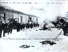 Evacuation of the British Expeditionary Force (BEF) from Dunkirk, France, World War II, 1940