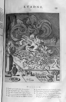 Evadne 1615. Creator: Leonard Gaultier