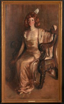 Evalina Palmer Sicilianos, ca. 1911. Creator: Alice Pike Barney