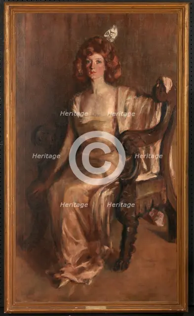 Evalina Palmer Sicilianos, ca. 1911. Creator: Alice Pike Barney.
